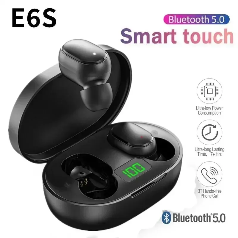 Wireless Bluetooth Earphones Noise Cancelling Earbuds with Microphone