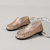 Spring Kids Shoes Children Casual Shoes Baby Girls Slip On Penny Loafers Toddler White Fashion Flats Boys School Moccasin New 2