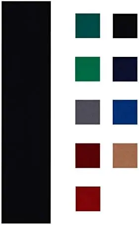 

20 oz Pre Cut Pool Table Felt - Choose for 7, 8 or 9 Foot Table. English Green, Spurce Green, Blue, Navy, Red, Burgundy, Gray, T