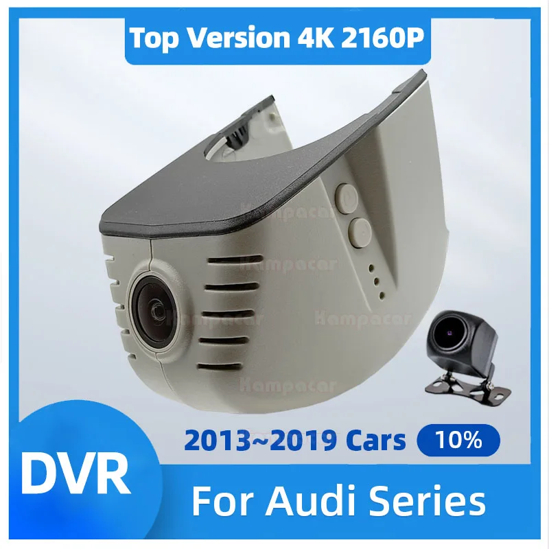 

AD06-F Top Version 4K 2160P Dash Cam For Audi A6 C7 A4 B8 A3 8v A5 Q5 S4 S5 Fit 10% 2013 2014 2015 2016 2017 2018 Video Recorder