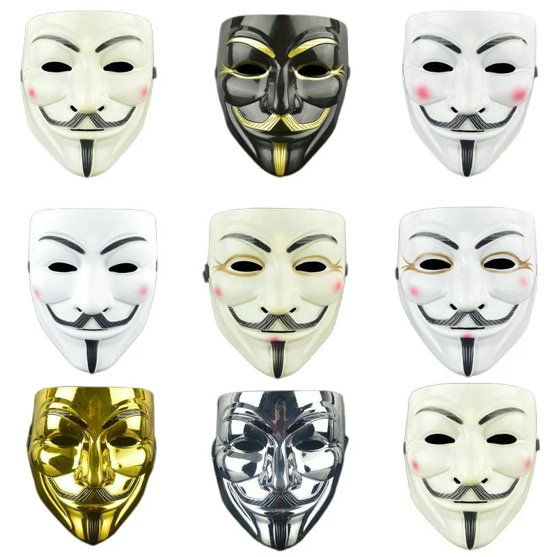 Halloween Mask Halloween Props Kamen Ball Terror Ghostface Mask V Character Revenge Killing Monster Customer Full Face Movies Mask Toys Gift