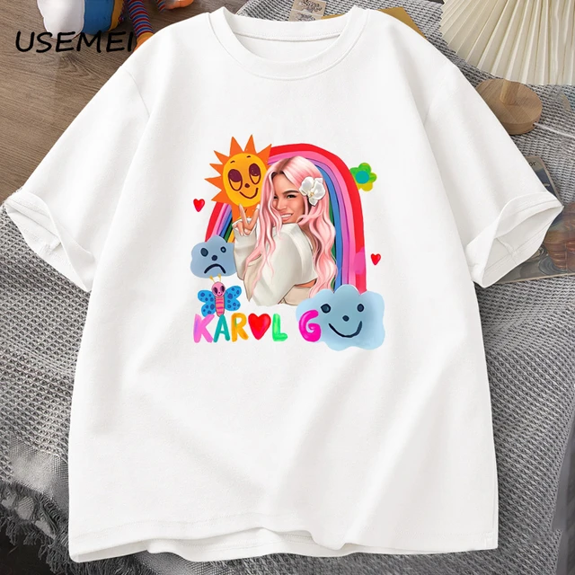 La Bichota Karol G T-shirt Manana Sera Bonito T-Shirt Women Short Sleeve Karol  G New Album T Shirt Printed Tees Fans Gift Shirt - AliExpress