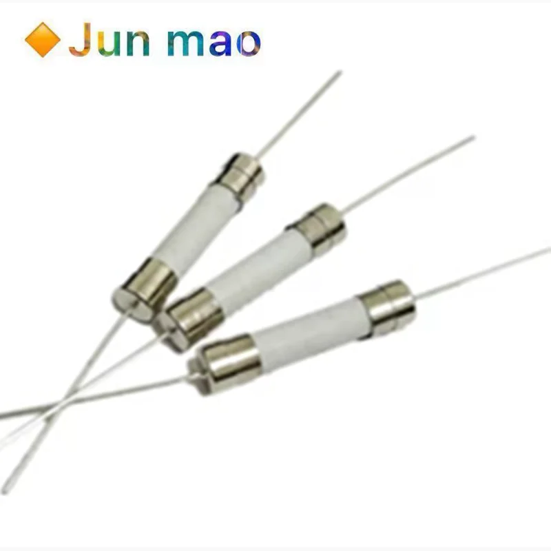 10PCS 5*20/6*30mm Fast break Ceramic fuse Slow Blow tube fuse With a pin 5x20mm 250V 0.5A 1A 2A 3A 4A 5A 6A 7A 8A 20A 25A