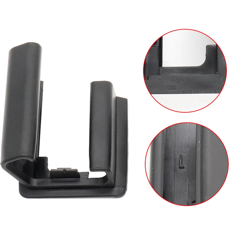 Für audi a3 a5 a7 oem Vordersitz Führungs schiene End platte 