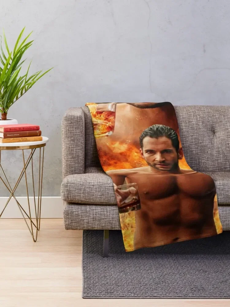 Tom Ellis - Lucifer Risen Throw ���, �� �Ϳ��� ���� ���� ǫ���� ���� ǫ���� ���
