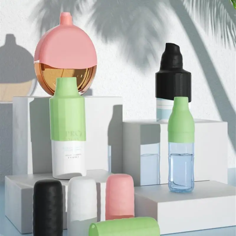 

1 шт., силиконовая Герметичная Бутылка для шампуня, геля для душа, 22 см