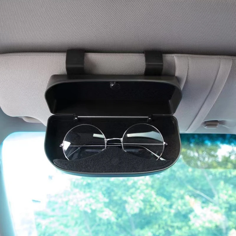 Glasses Holder Car Sun Visor Glasses Case Organizer Sunglasses