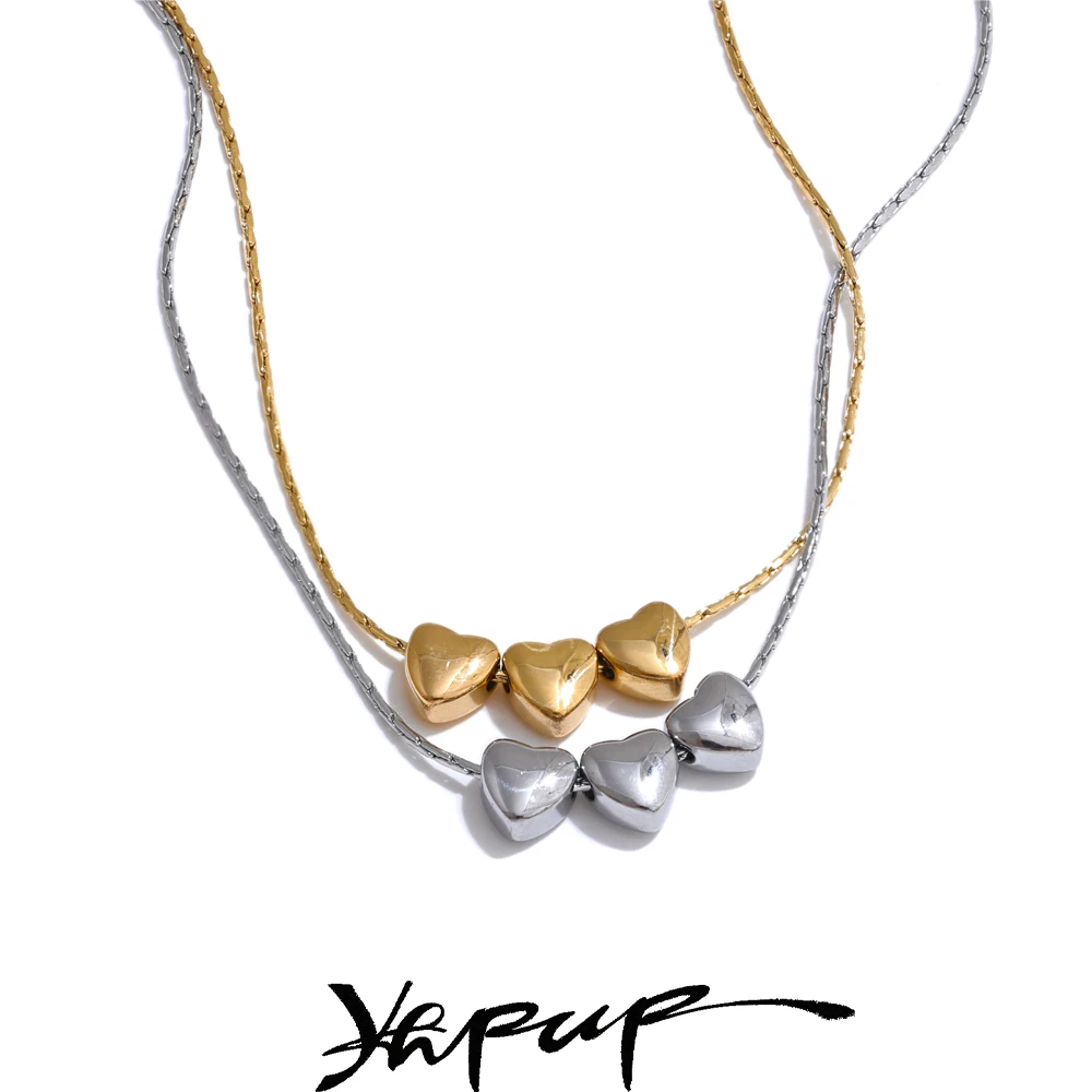 Yhpup 316L Stainless Steel Pendant Necklace