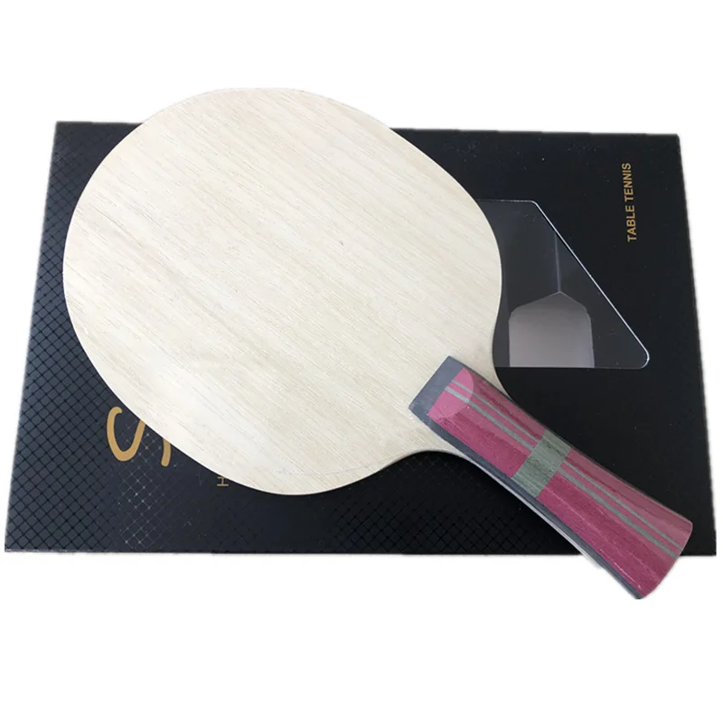 Single Professional Training Carbon Table Tennis Bat Racket Ping-Pong Paddle NEW 
