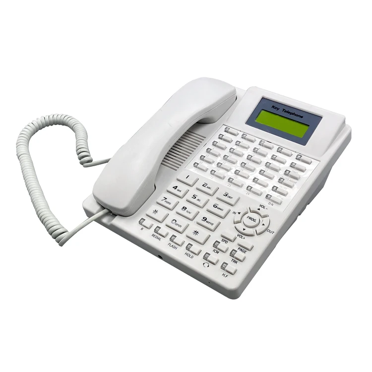 EXCELLTEL Easy programming keyphone PH203 Telphone exchange TP96-848 simple hotel management 8CO lines 48 extensions