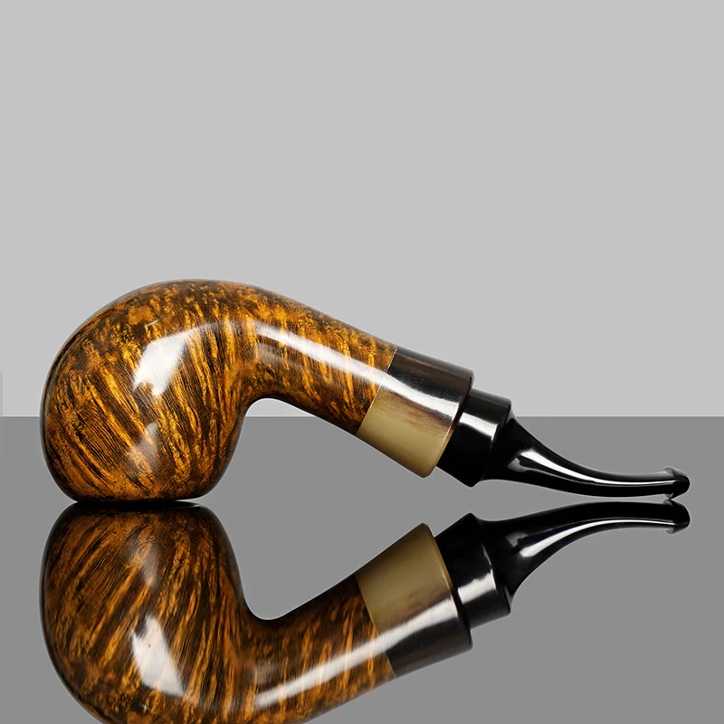 S8566a6915d3c413c8419b4c1a2109881z Handgefertigte Baumheide Pfeife Geschenkset