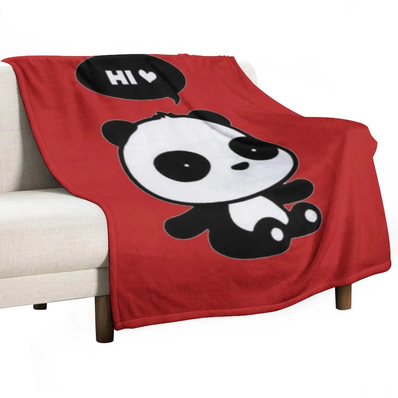 

New Hi panda Throw Blanket Furry Picnic heavy to sleep Sofa Throw Blankets