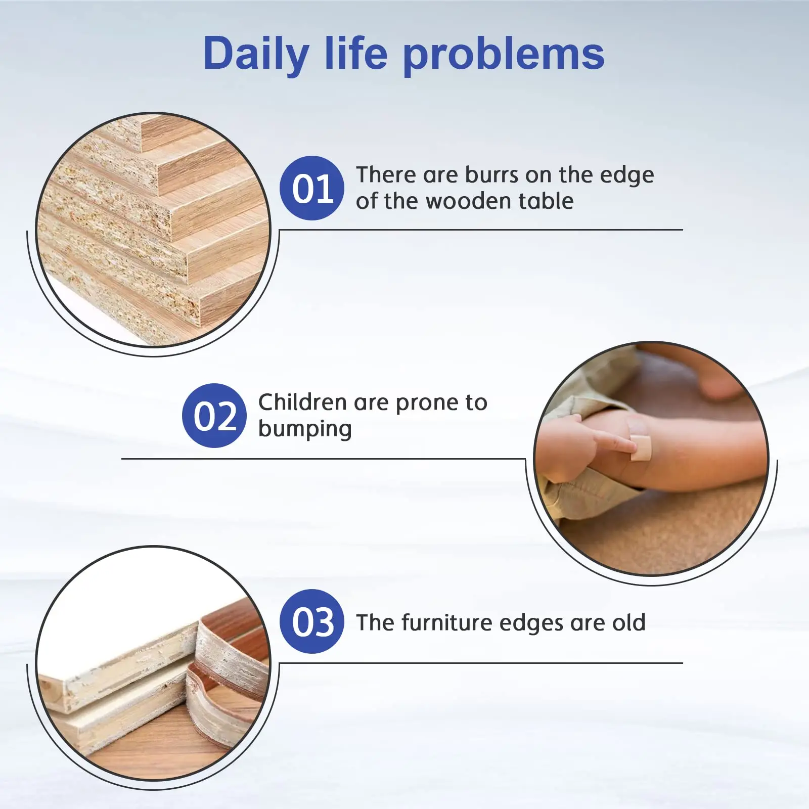 Flexible 5M U-Shape Edge Banding Self-Adhesive Protector