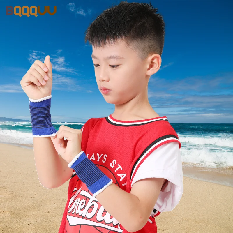 Kids Child Wrist Brace Compression Wristbands Hand Support For Carpal Tunnel Arthritis Tendonitis Relieve Sprain Recovery 1Pair