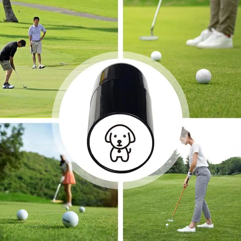 Golf Ball Stamps To Identify Golf Balls Quick Drying Ball Stamp No Fade Funny Marker Gifts Waterproof Reusable golf ball mark