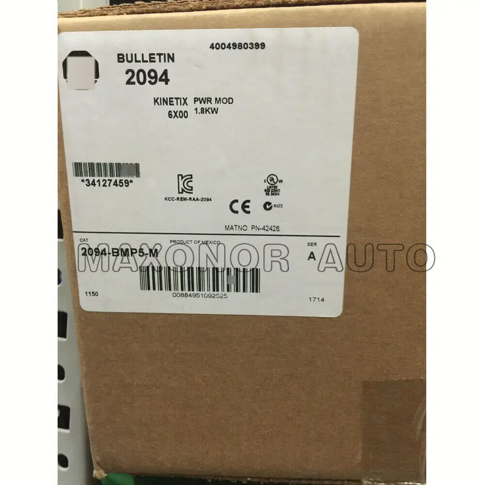 

Новая коробка с 2094-BMP5-M 2094BMP5M Kinetix 6000 Axis Module EXPRESS ZX