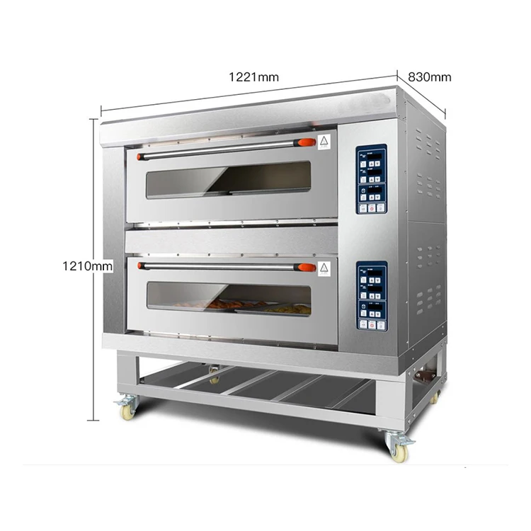Professional Commercial Kitchen Bakery Bread Making Machine Bakery Equipment Pizza Oven Electric Toaster Oven 2