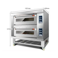 Professional Commercial Kitchen Bakery Bread Making Machine Bakery Equipment Pizza Oven Electric Toaster Oven 2