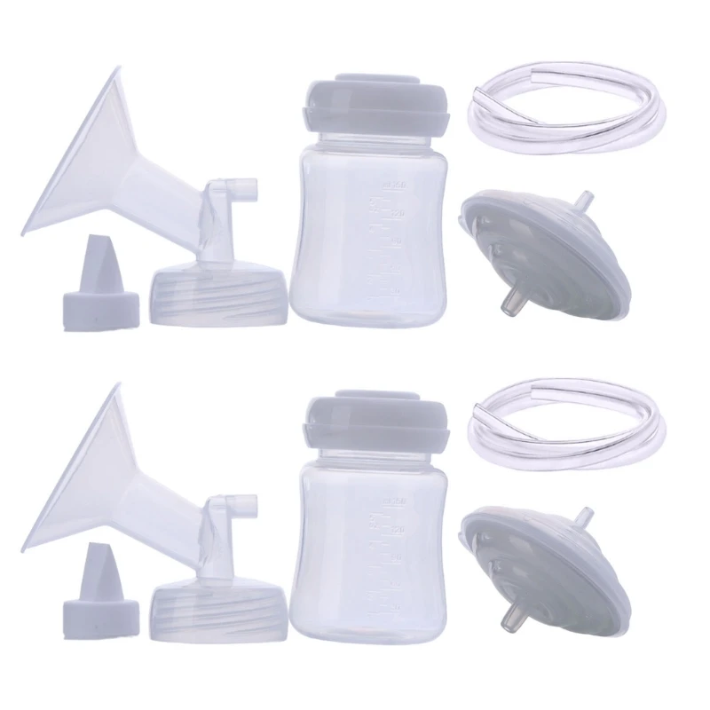 

Replacement Milk Extractors Duckbilled Valves & Collection Bottle Brerast Pumping Set Repair for Spectra Breast Pumps