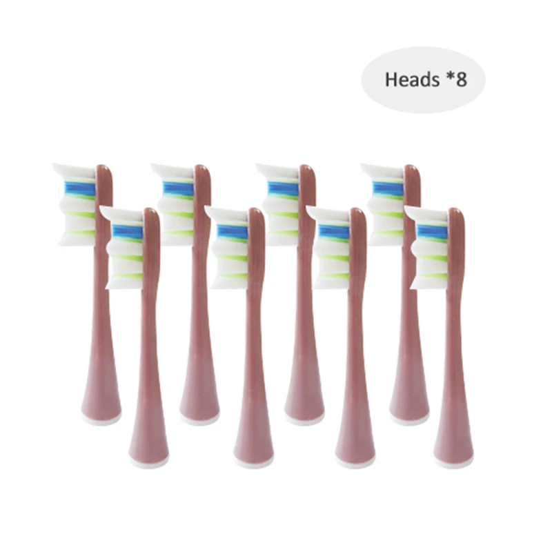 CANDOUR cd5166 cd5168 cd5133 Sonic Electric Toothbrush Replaceable Heads Soft Dupont brush   Toothbrush Head