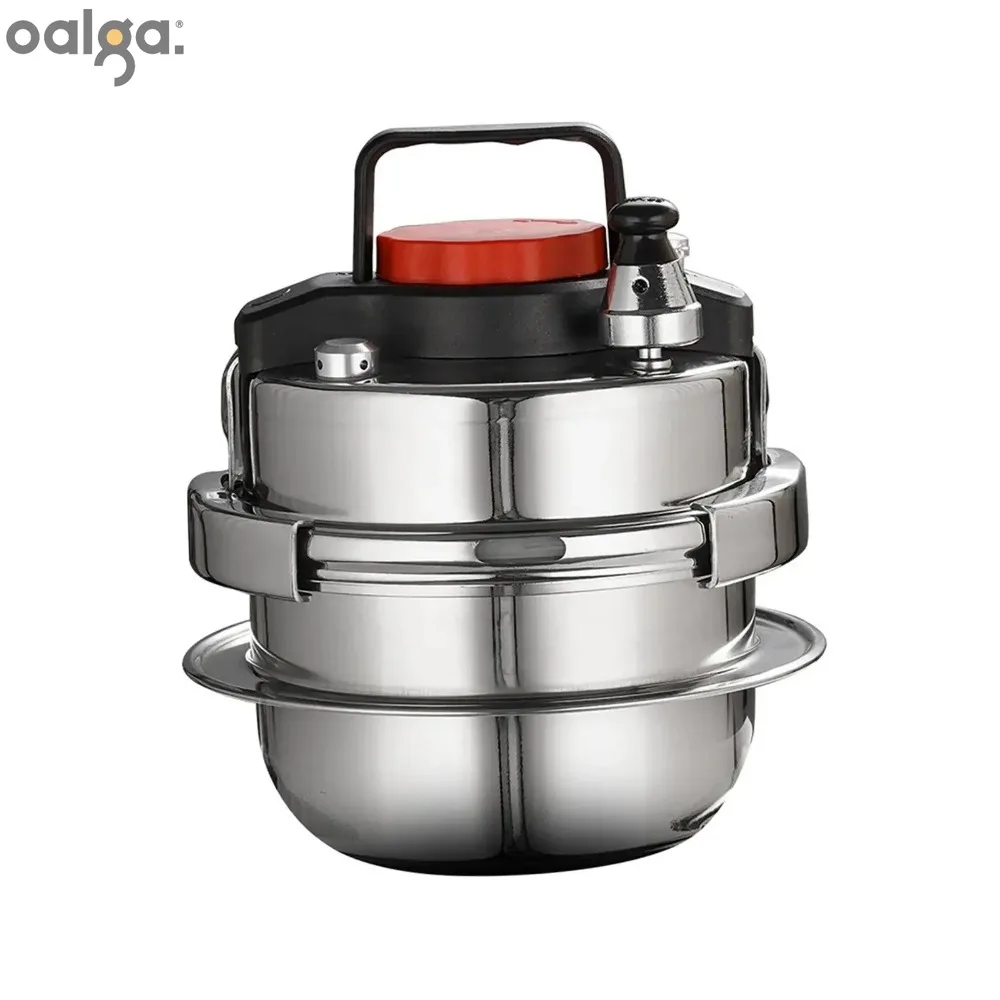 

304 Stainless Steel Outdoor Camping Portable Micro Pressure Cooker Household Fragrant Rice Cooker 5S Quick Cooking Pot 압력밥솥