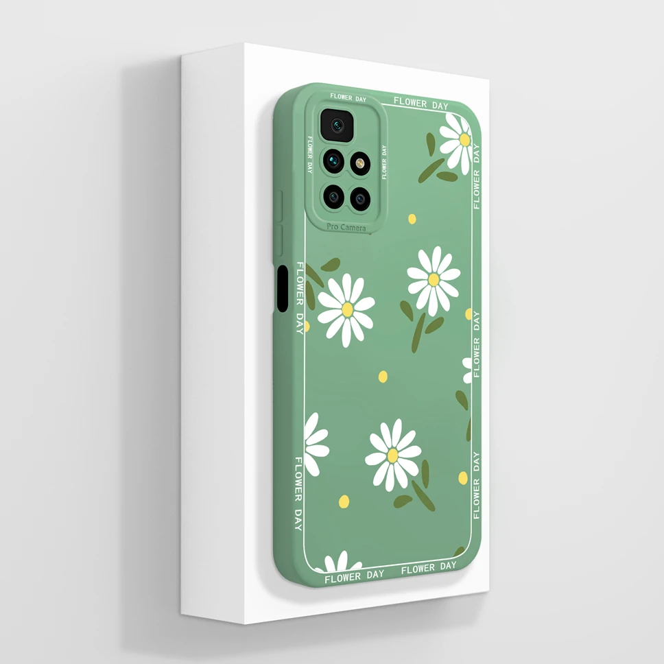 Cute Healing Pattern Slim Silicone Phone Case - Premium Protection Back Cover