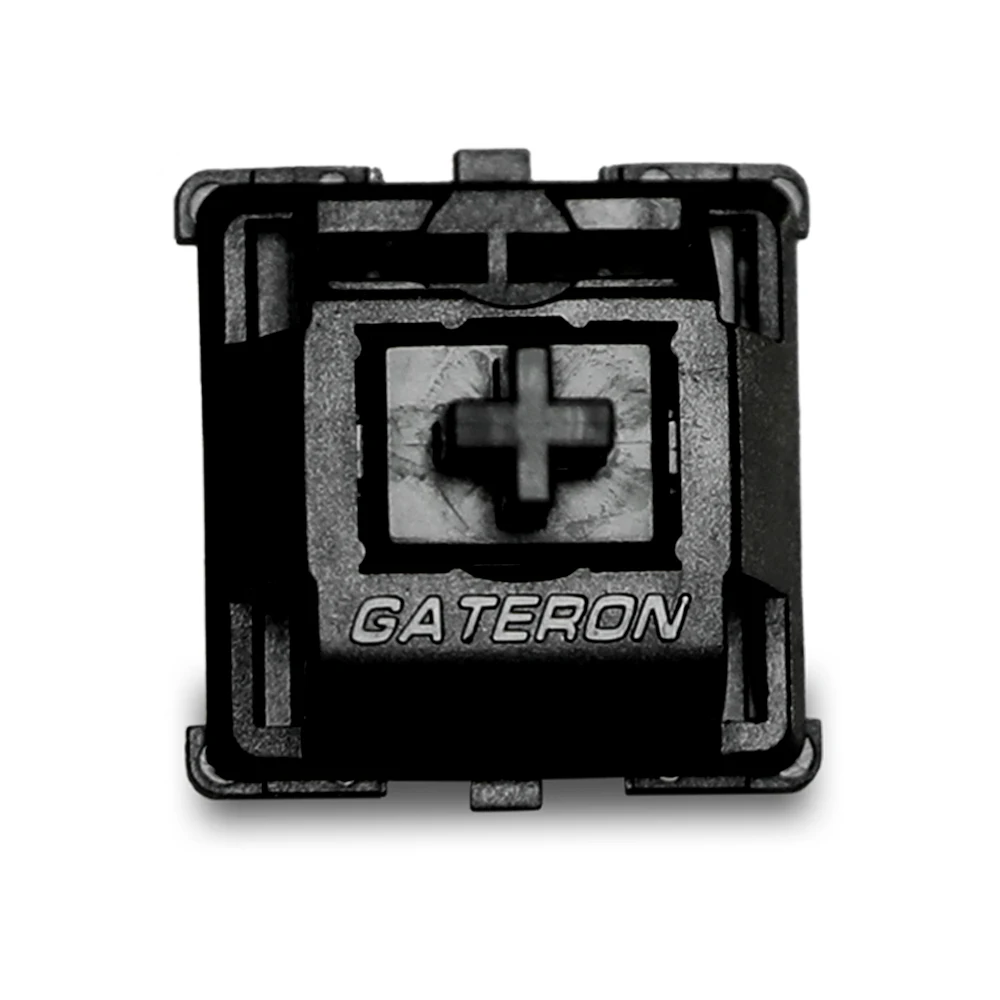 Haste Linear do Interruptor 5pin Rgb 65g mx Pom do Rei do Óleo de Gateron para o Teclado Mecânico 60m Preto Chapeado Mola Longa Pré-lubrificado - Imagem 4