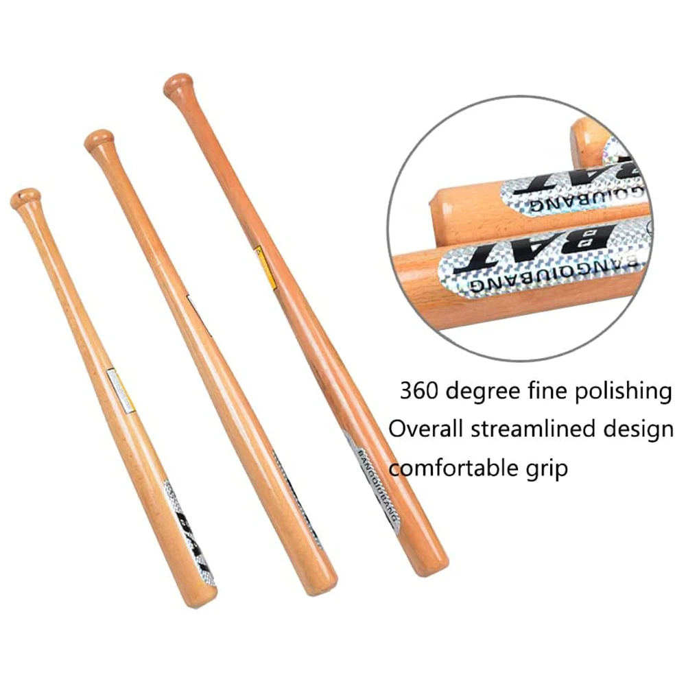 54cm 64cm 74cm 84cm Solid Wood Baseball Bat Tball Bat Professional Hardwood Baseball Stick Sports Fitness Equipment baseball bat