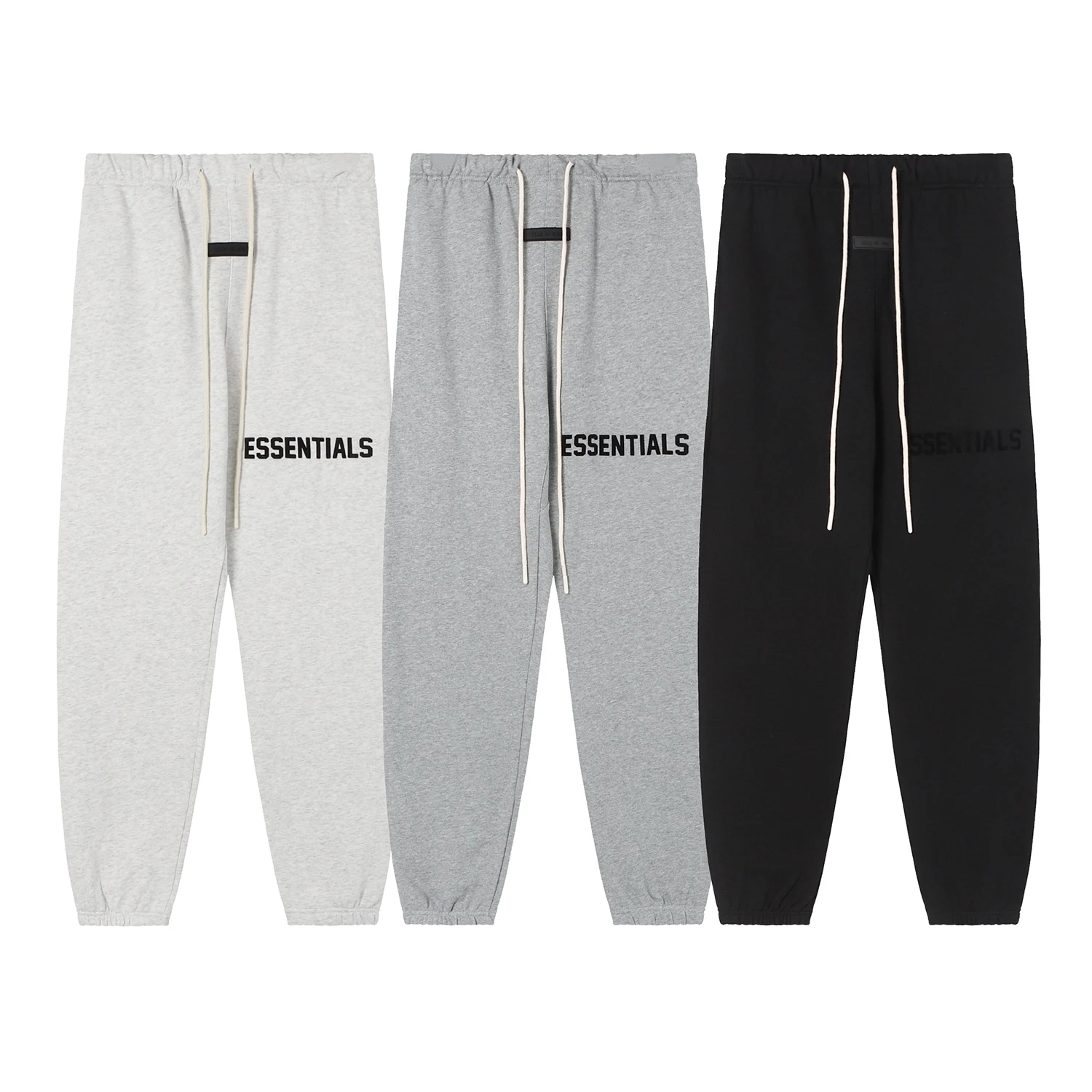 

2023 Essentials 9th Collection New Logo Letter Print Mens Sweatpants Hip hop Streetwear Loose Pants High Quality Drawstring Pant