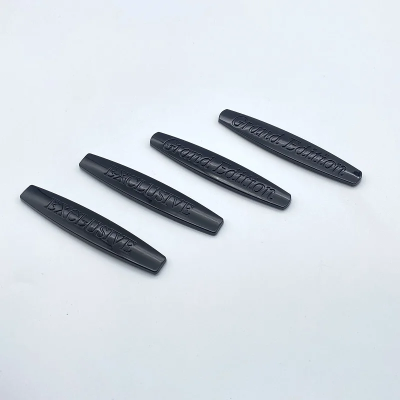 2pcs 자동차 엠블럼 트렁크 배지 자동 데칼 그랜드 에디션 메르세데스 BMW 아우디 도요타 혼다 폭스 바겐 시보레 전용 스티커