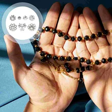 

1 Box Hollow-out Alloy Flower Bead Caps Tassel End Caps DIY Jewelry Making