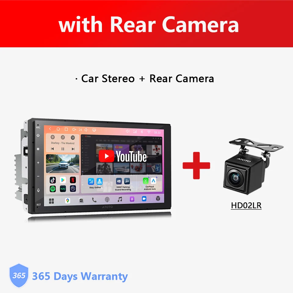 ATOTO 7インチ Android 13 カーラジオ 2din マルチメディアプレーヤー