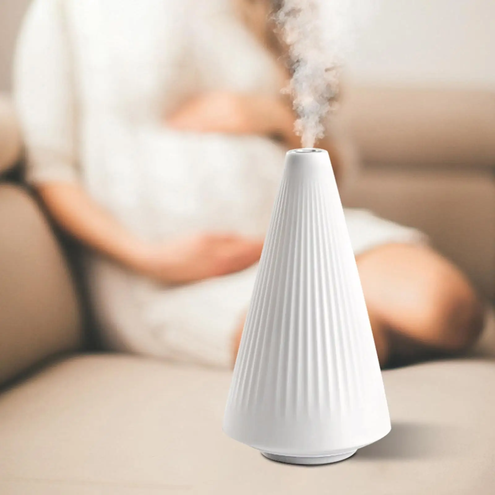 Travel Small Humidifier Dimmable Night Light Auto Shut Off for Home Yoga Car