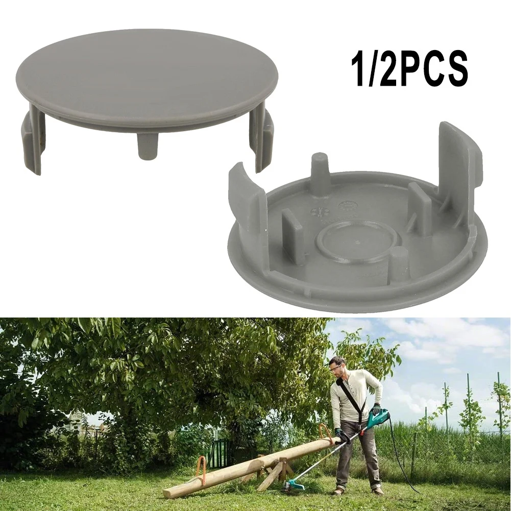 Grass Trimmer Head Grass Trimmer Parts 1/2Pcs ABS Spool Cover F016F05384 For Bosch AFS 23-37 Cordless Grass Trimmer Cover Cap Lawn Mower Garden Tool Replacement Parts