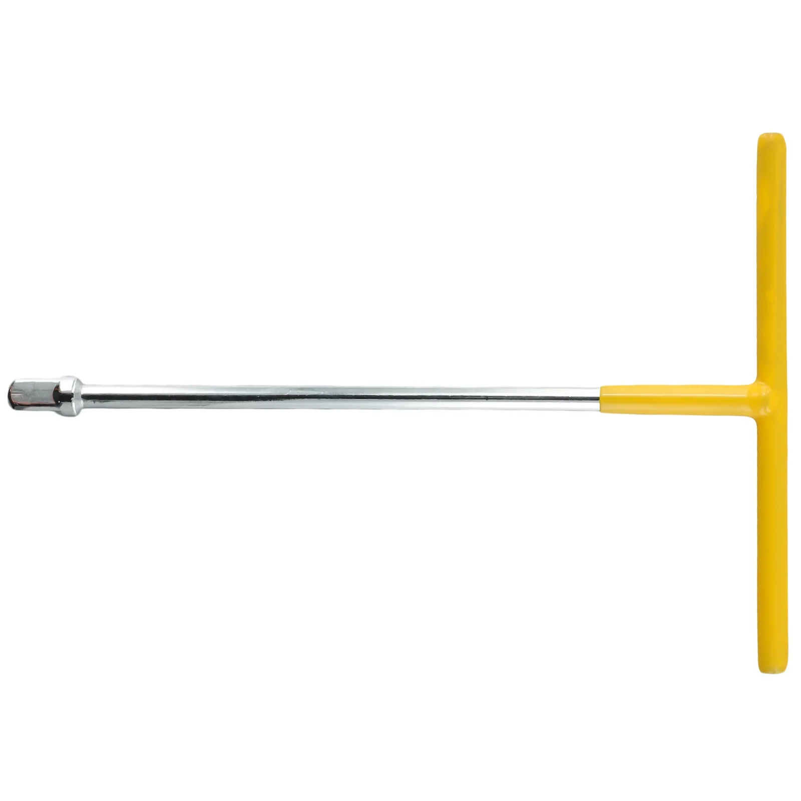 

T Type T-handles Wrench 27*19cm. 27cm/10.63\\\" 1 Pcs 1/2-inch High-carbon Steel Inner Hexagon Silver And Yellow