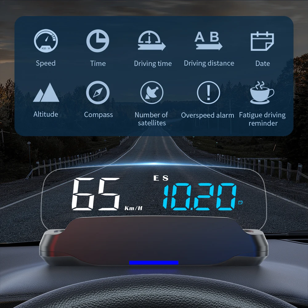 GPS HUD ڵ  ÷, º ǻ  ӵ,  Һ, ڵ  ׼