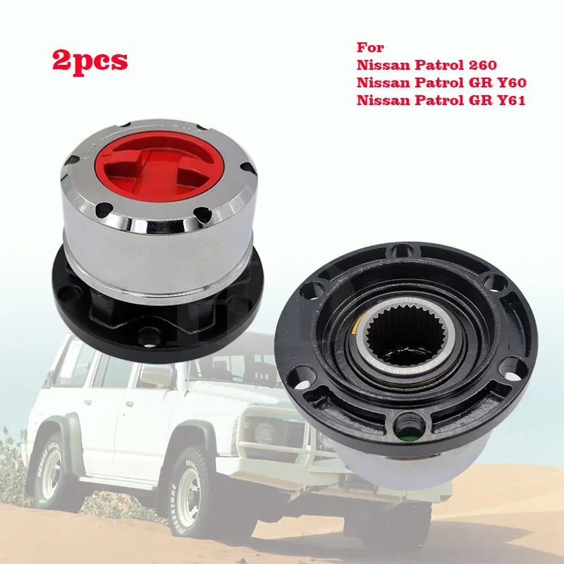 Mozzi Di Bloccaggio Ruota Libera Per Nissan Patrol 260 Gr Y60 Gr Y61 Tata Sumo All, Per Ford Maverick B021Hp Avm445Hp