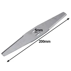 Metal Blade Lawn Mower Saw Blade String Trimmer 8inch Fittings Grass Lawn Mower Metal Replacement Steel Wasteland Reclamation