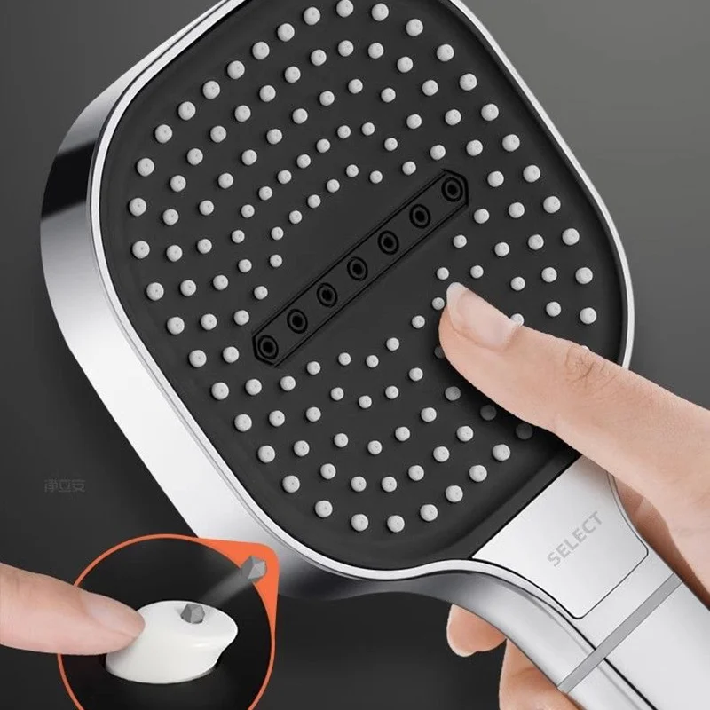 Xiaomi Mijia Shower Head Square pressurized Large Panel 3 Modes High Pressure Water Massage shower head