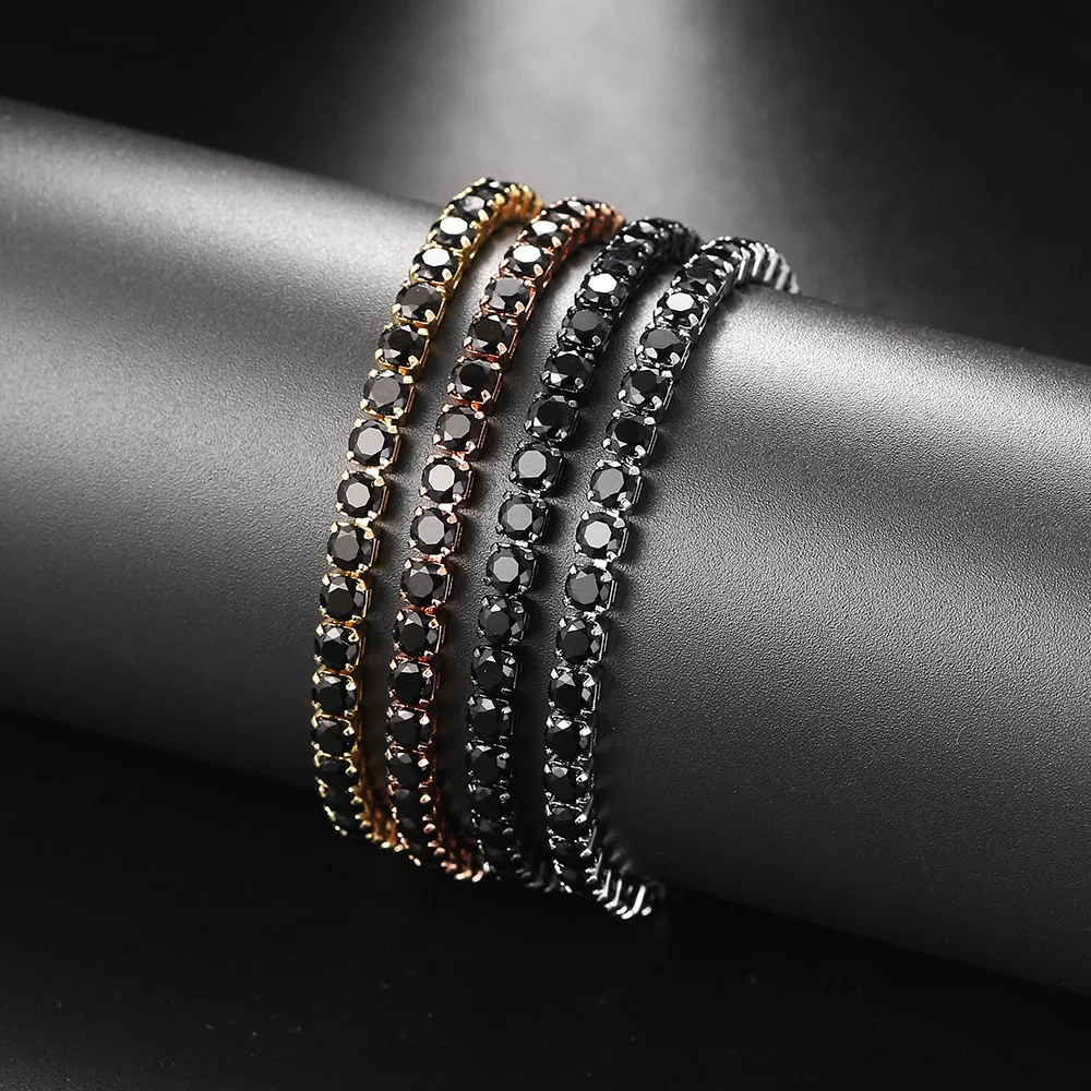 Tennis Bracelet for Women Steampunk Adjustable Silver Color Chain Hand Friends Gift bracelet jewelry