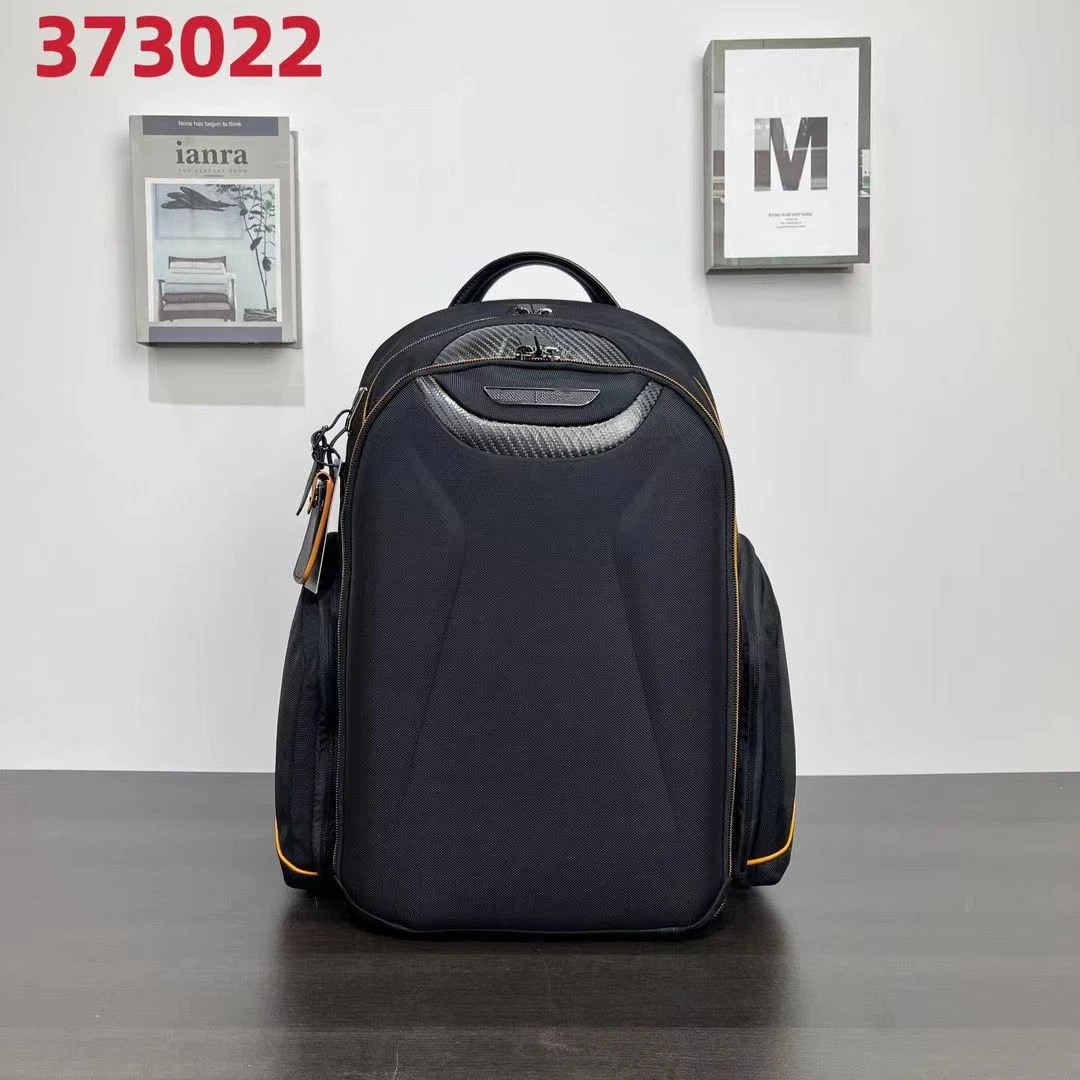 

have logo high quality 373022 McLaren Joint-Name Series Fashion Black Men's Backpack Business Leisure Computer Backpack