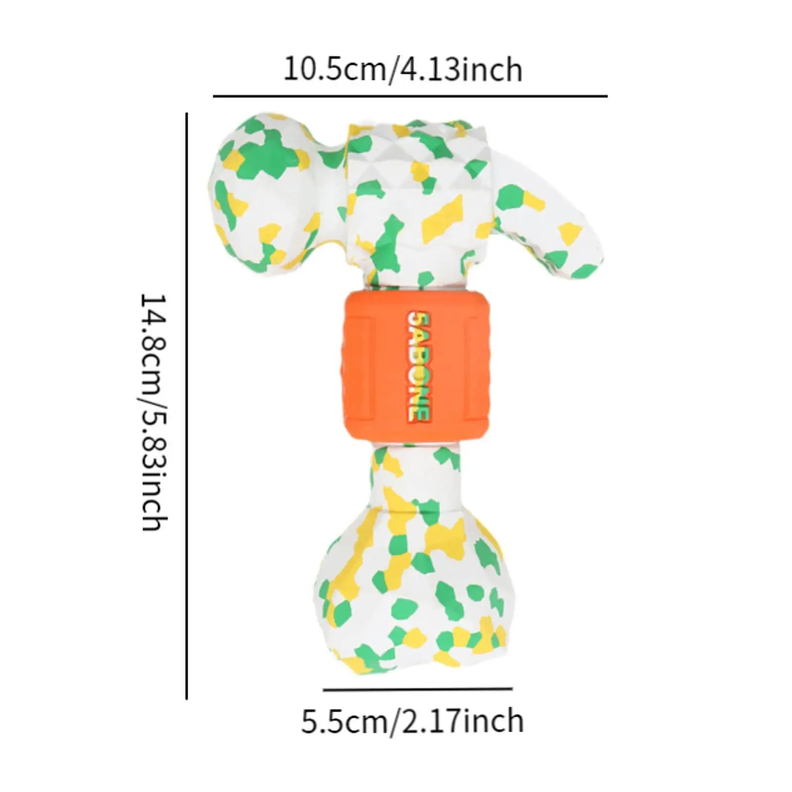 Rubber Dog Toy Entertainment Pet Supplies for Small Medium Large Dog Multifunctional Interactive Play Toothing Stick for Pets