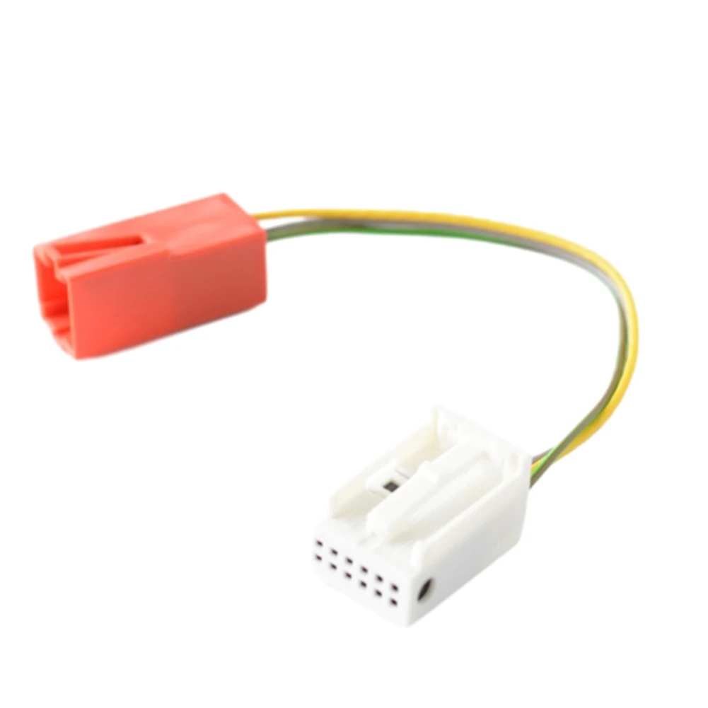 

1Pc Car Radio AUX Cable Electronics Adapter Audio 12Pin Adapter Radio Handsfree Fits For RCD310 RCD300 RCD510 RNS510 Cables