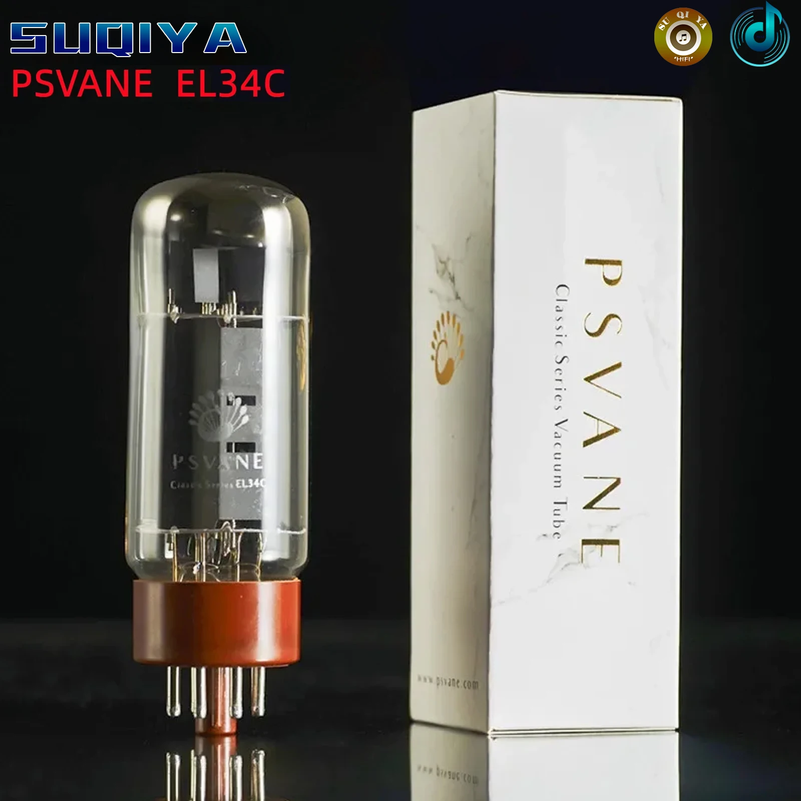 

HIFI аудио трубки PSVANE EL34C вакуумная трубка заменяет EL34 EL34B 5881 6L6G 6CA7 6P3P KT77 Заводская точность подходит и протестирован