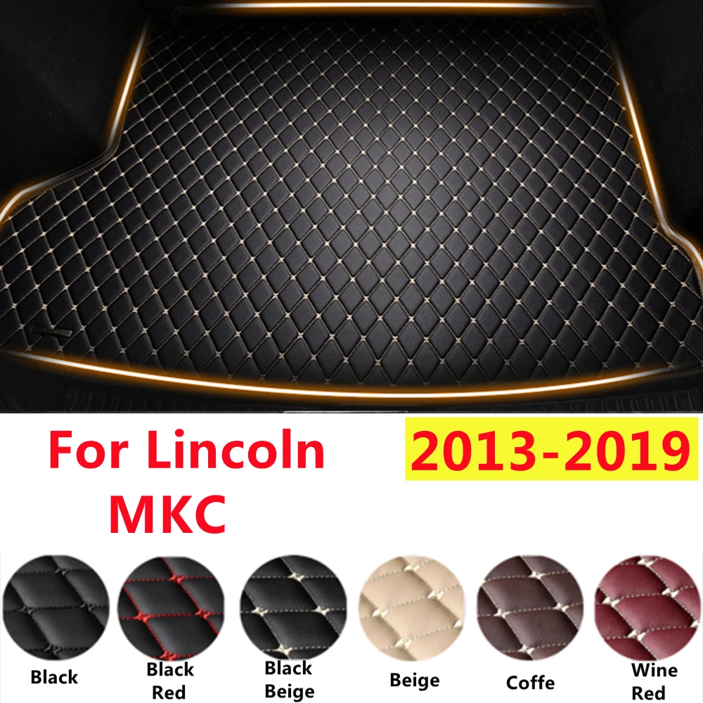 

SJ XPE Leather Waterproof Custom Fit For Lincoln MKC 2013-14-2019 Car Trunk Mat AUTO Accessories Rear Cargo Liner Cover Carpet