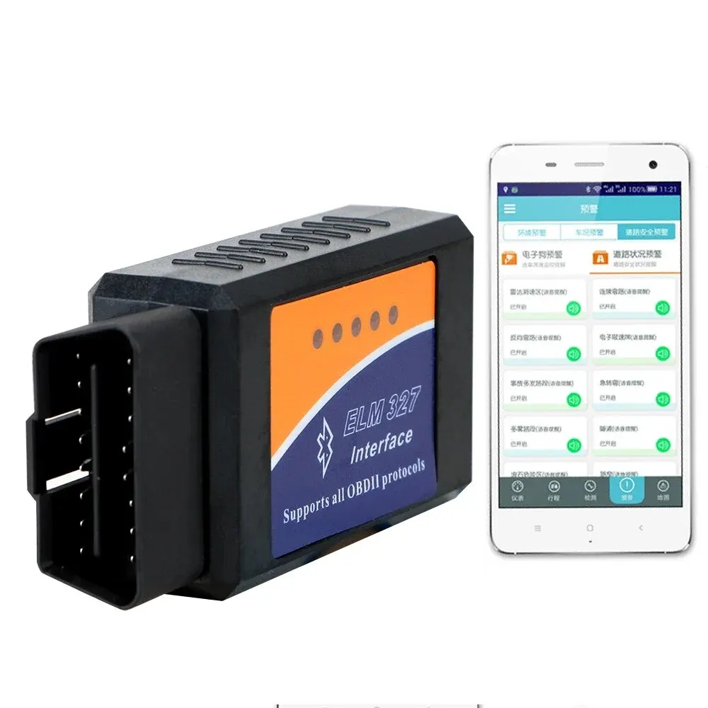 OBD2 Scanner ELM 327 V2.1 OBD2 Code Reader Bluetooth ELM327 OBDII Auto Accessories OBD2 Car Diagnostic Tools Scanner Universal