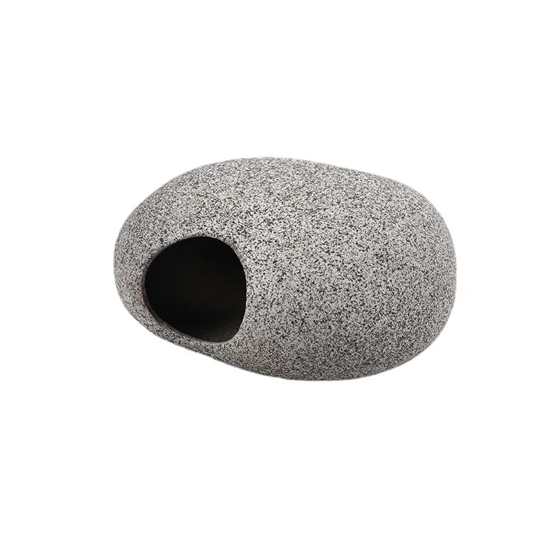 Hiding Breeding Spawning Hideout Decor Decorative Pottery Ware Decorative Rocks for Aquarium Fish Tank Hideout Aquarium Pebbles images - 6