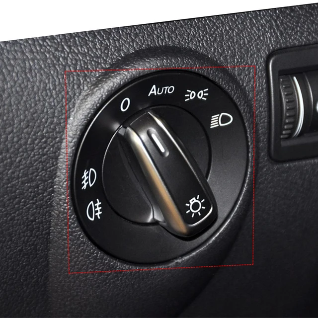 Automatische Scheinwerfer Schalter 12V Auto Kopf Lampe Control Schalter  Sensor Modul für VW Golf 2004-2013 MK5 MK6 auto Zubehör - AliExpress