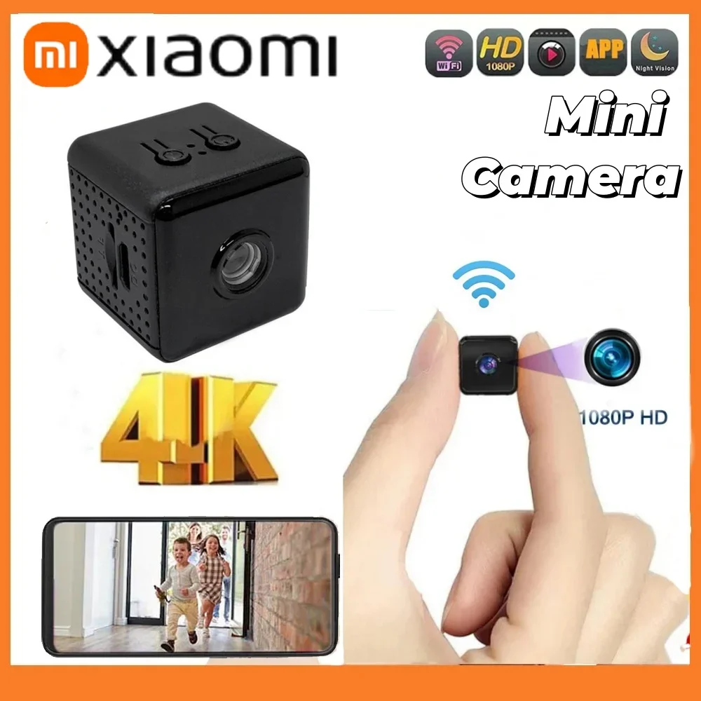 2025 Upgraded Hidden Camera - 1080P HD WiFi Spy Cam With Night Vision