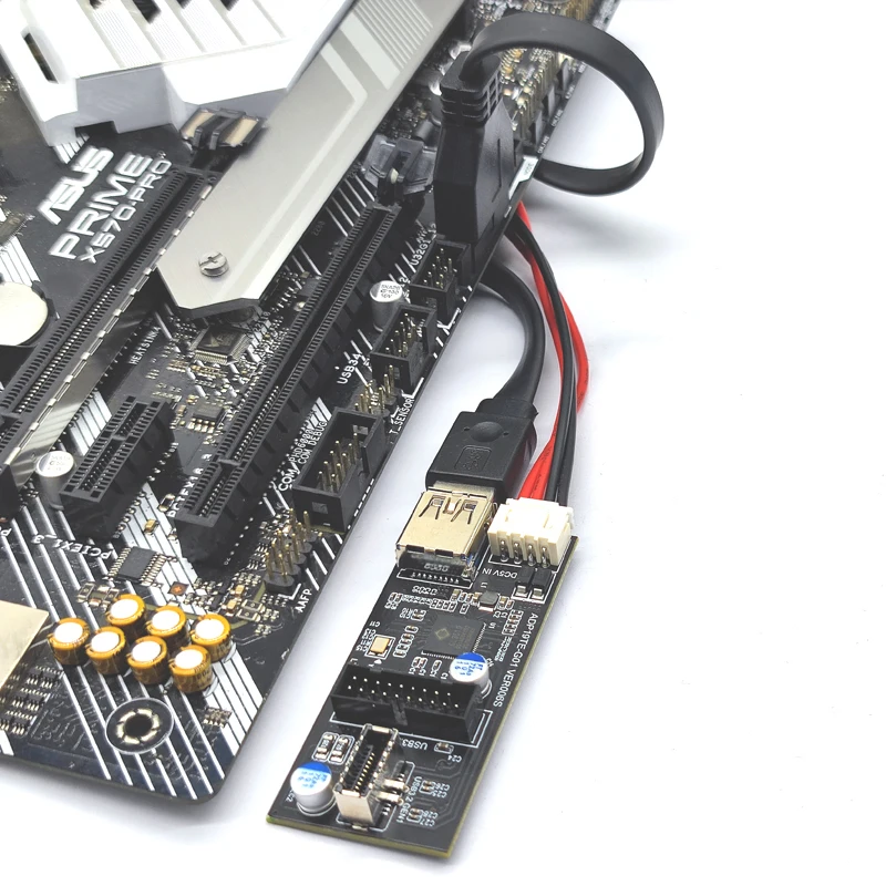 Encabeçamento 19pin para tipo e + 19pin